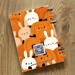 Libreta Halloween Calabazas
