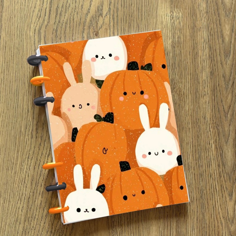 Libreta Halloween Calabazas