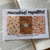 Marcadores Magnéticos de Otoño