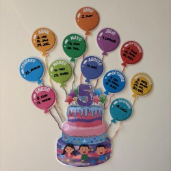 Calendario Cumpleaños