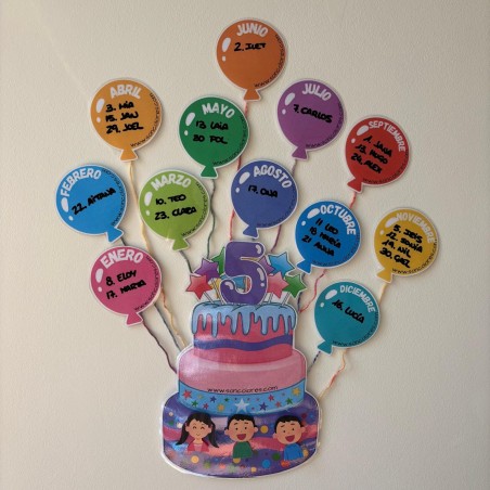 Calendario Cumpleaños