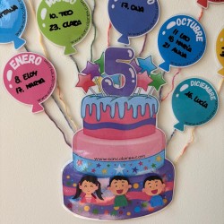 Calendario Cumpleaños