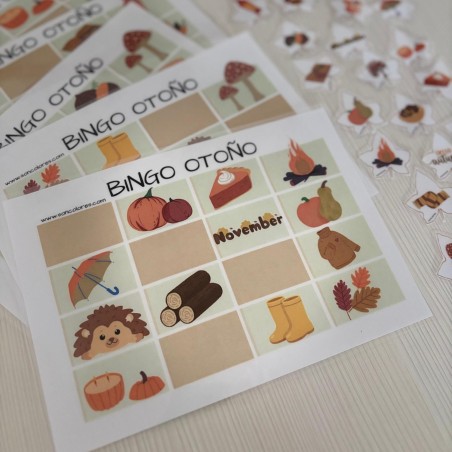 🍁Bingo de Otoño 🍂