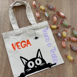 Bolsa personalizada para caramelos de Halloween