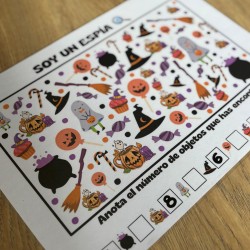 Encontrar objetos de Halloween