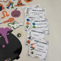 Caldero mágico Halloween