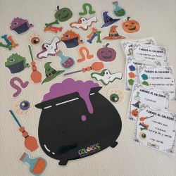 Caldero mágico Halloween