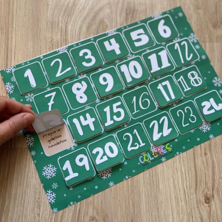 Calendario de Adviento con Actividades (descargable)