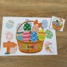 Cesta Huevos de Pascua