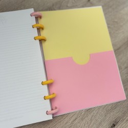 Agenda hojas colores 2026-27