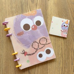 PACK: Libreta Monstruos 3 + bloc de notas