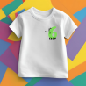Camiseta YA TENGO con numero VERDE y nombre (castellano) | Son Colores