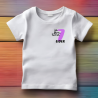 Camiseta JA EN TINC con numero LILA y nombre (catalán) | Son Colores