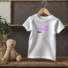 Camisetas HERMANAS (big sister - little sister) + nombre en LILA