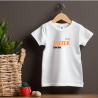 Camisetas HERMANAS (big sister - little sister) + nombre en NARANJA