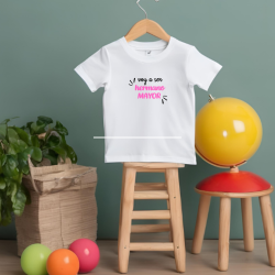 Camiseta VOY A SER HERMANO MAYOR en ROSA