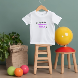 Camiseta VOY A SER HERMANA MAYOR en LILA