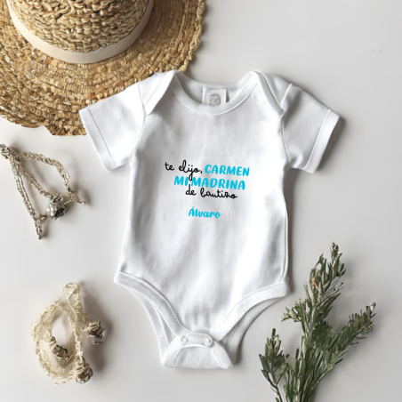 Body ELEGIR MADRINA en AZUL