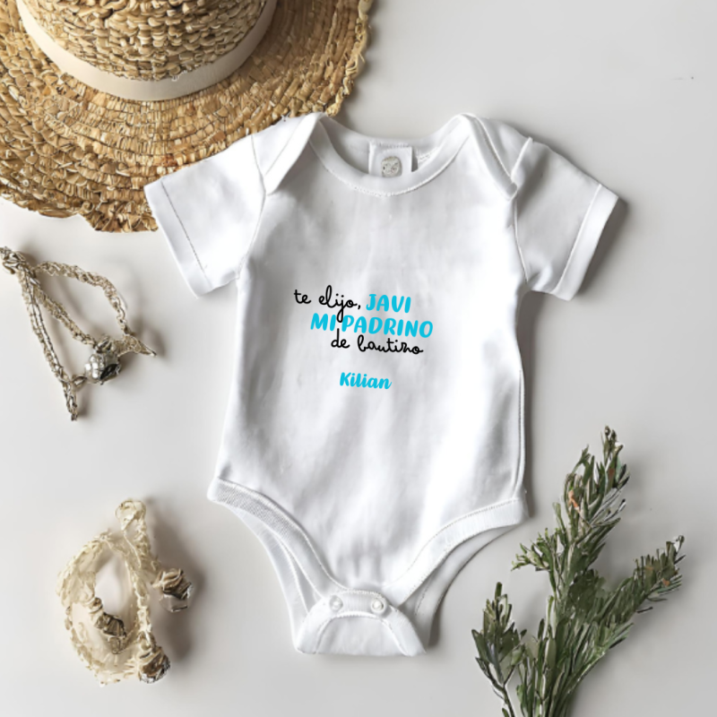 Body ELEGIR PADRINO en AZUL Body ELEGIR PADRINO en AZUL