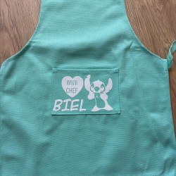 Delantal personalizado Mini Chef (Stitch)